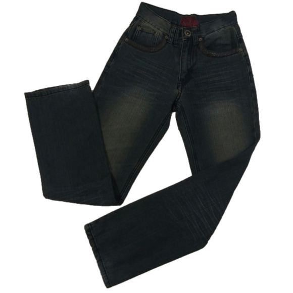 𝅺DODENIM Since 2004 Dark Fade Wash Blue Jeans - Picture 1 of 8